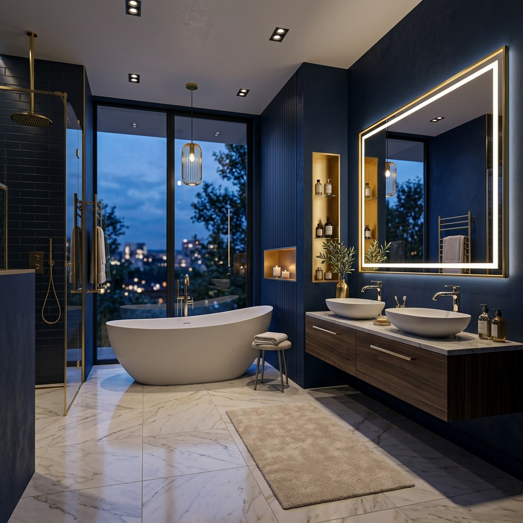 Premium bathroom fit-out by Flow Estates
