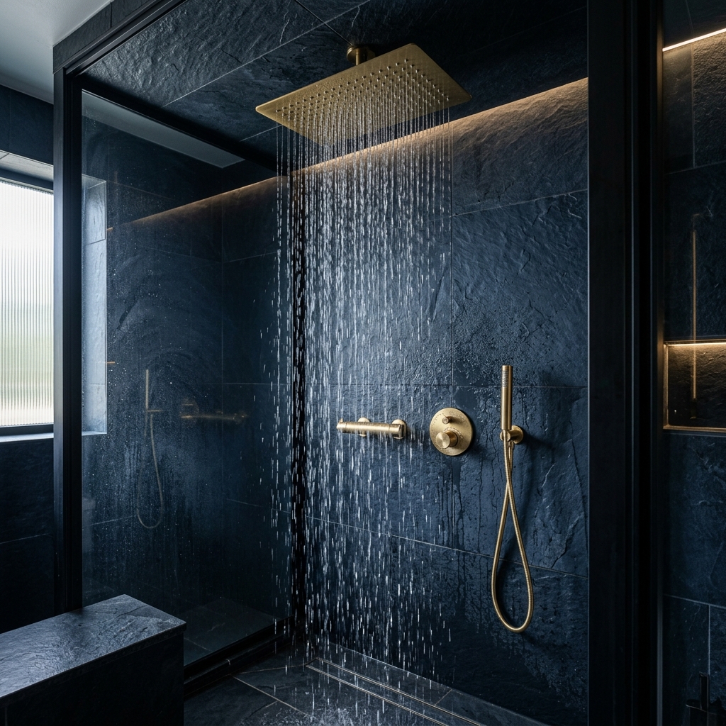 Premium plumbing installation detail